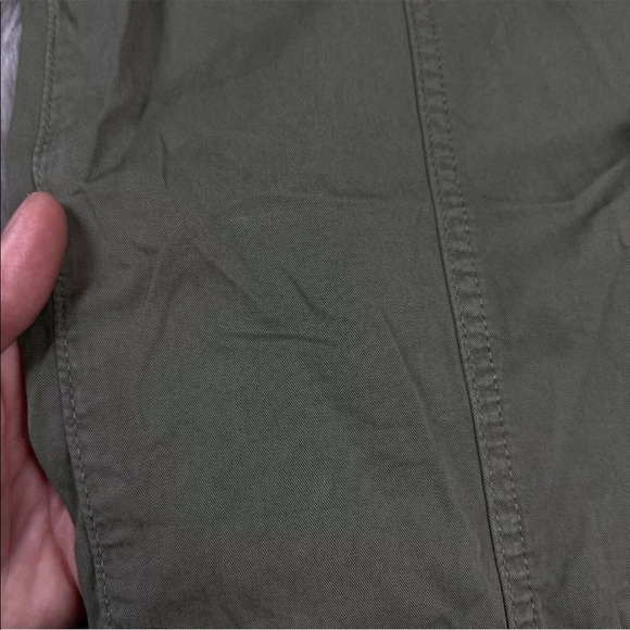 Abercrombie And Fitch Green Belted Pants Size Large - Picture 4 of 12